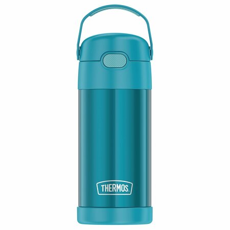 THERMOS 12-Ounce FUNtainer Vacuum-Insulated Stainless Steel Bottle (Teal) F4100TL6